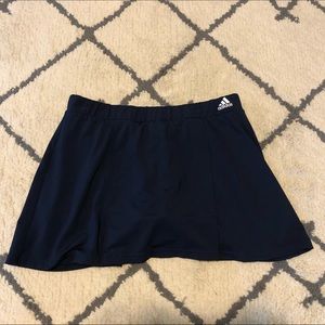 Adidas navy blue tennis skirt, size L